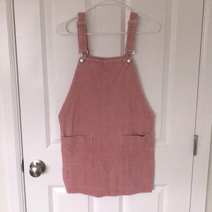 Forever 21 Pink Overall Dress